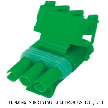 Automobile connector - connector assembly for H9 bulb DJ3031A-2.5-21