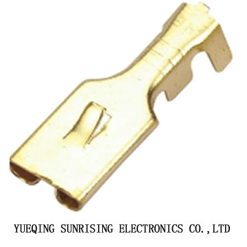Automobile connector - accurate brass terminal  DJ623-E4.8A
