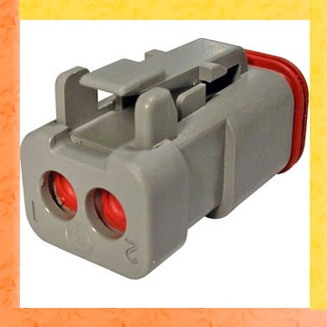 Automobile connector - DEUTCH DT06-2S-CE01