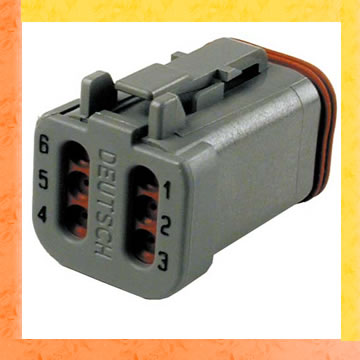 Automobile connector - DEUTCH DT06-6S-CE01