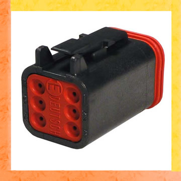 Automobile connector - DEUTCH DT06-6S-CE02