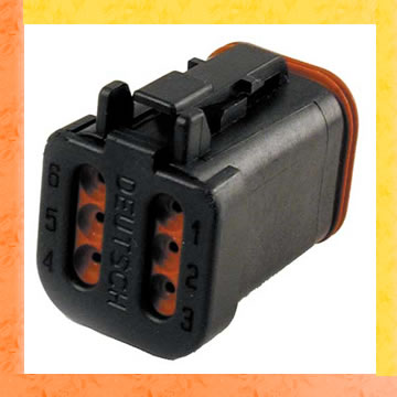 Automobile connector - DEUTCH DT06-6S-E005