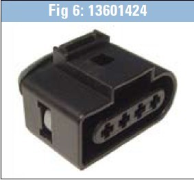 Automobile connector - Delphi AK 13601424