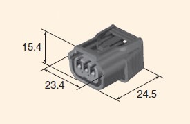 Automobile connector - HV/HVG SEALED SERIES (1.0mm) F(6189-7037)