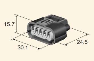 Automobile connector - HX SEALED SERIES 1.0mm) F(6189-1081)